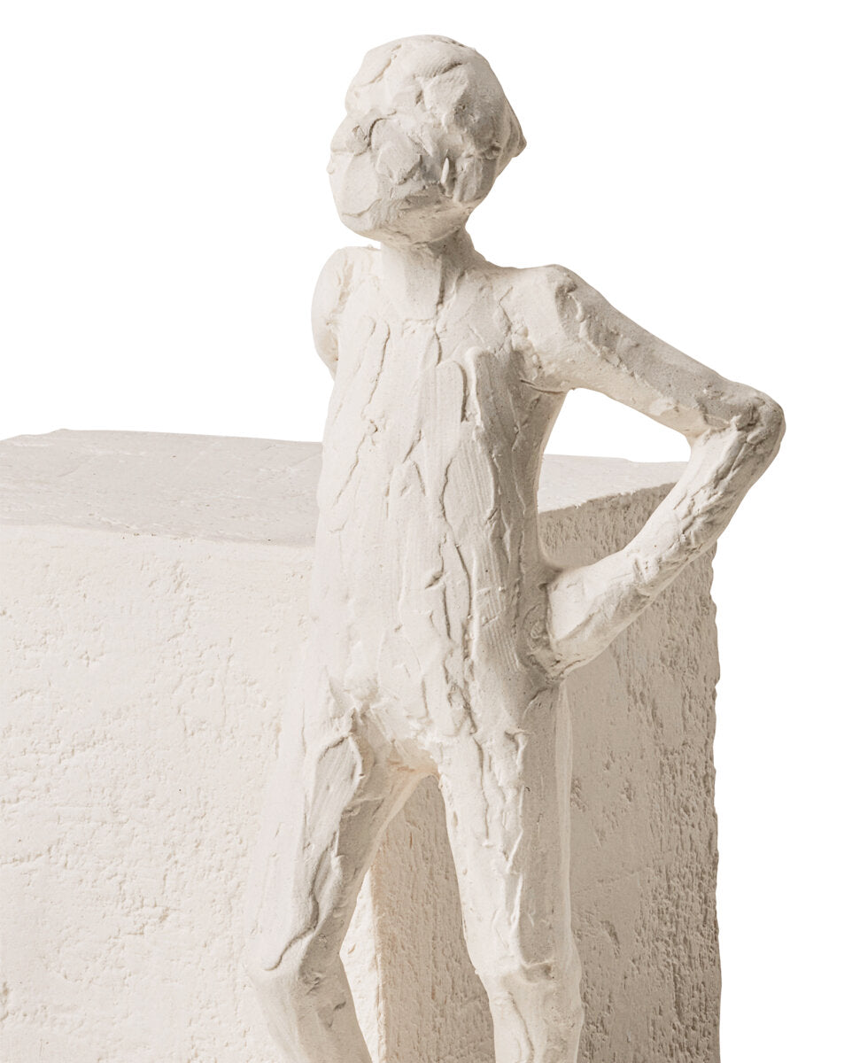 Astro Skorpion, hvid - H12 cm.